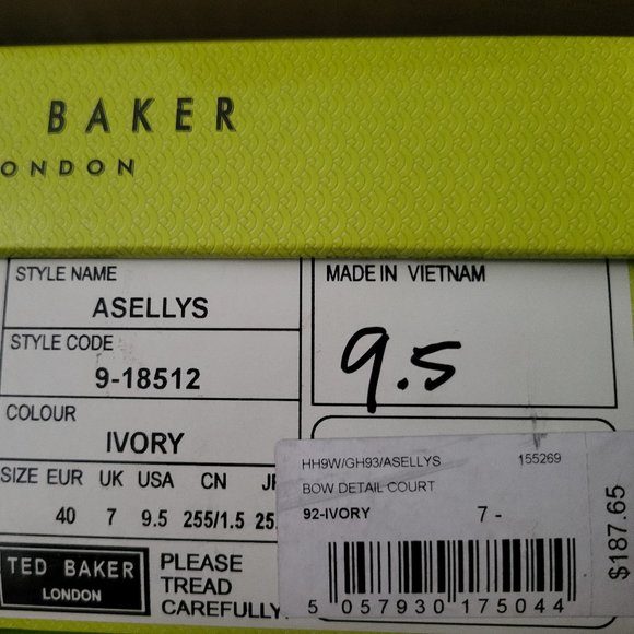 Kate spade asellys ivory heels - Picture 2 of 4